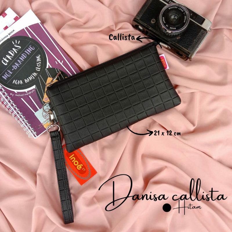 DANISA FLIP CALLISTA || DOMPET POUCH KOTAK || ORI BY INOE