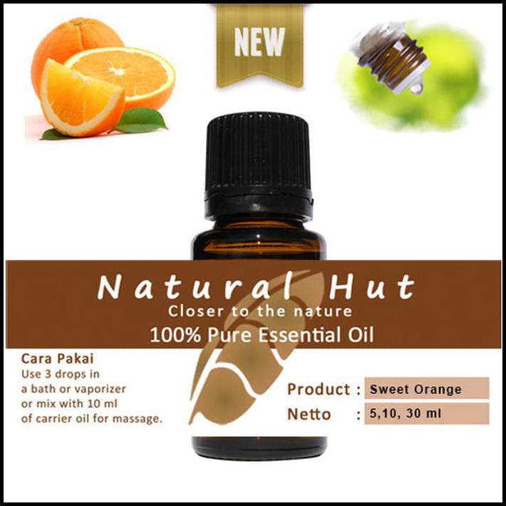 AMPUH 100% PURE ESSENTIAL OIL (FOOD GRADE SWEET ORANGE) - 5ML