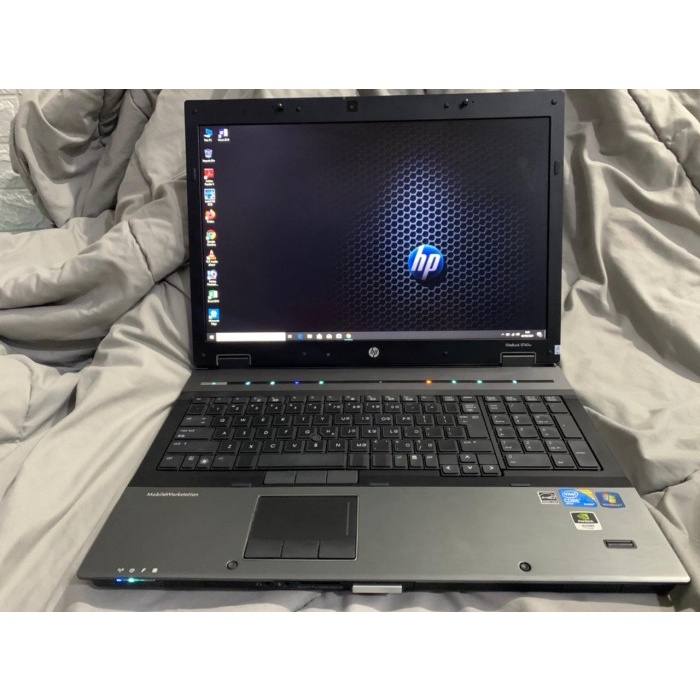 {bekas} Laptop HP Workstation 8740W Core i7 Q740 RAM 8GB Nvidia 1GB 256Bit FHD - Harddisk 500GB Berk