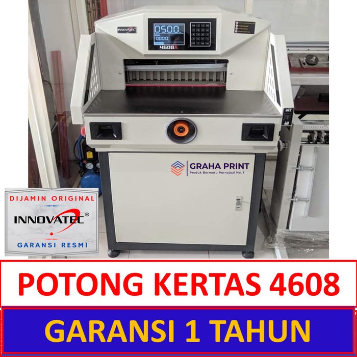 Jual Mesin Potong Kertas Digital 4609 INNOVATEC Pemotong Kertas Doble