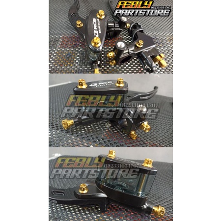 BAUT PROBOLT MASTER REM RCB SET KOPLING BAUT MASTER RCB PROBOLT SET BAUT PROBOLT GOLD SILVER BLUE BA