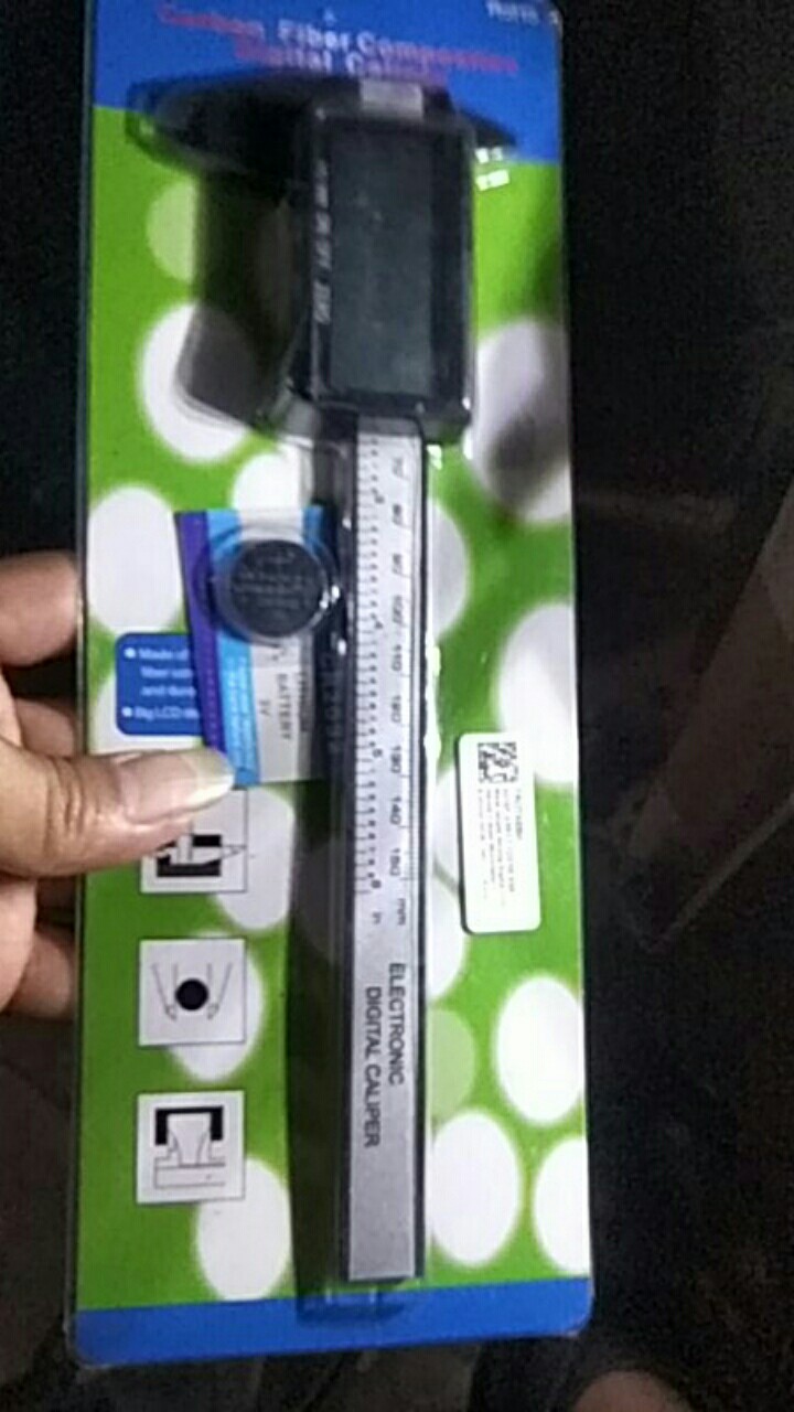 Maisi Jangka Sorong Digital Lcd Vernier Caliper 3 Buttons 15cm - Sh20<br />