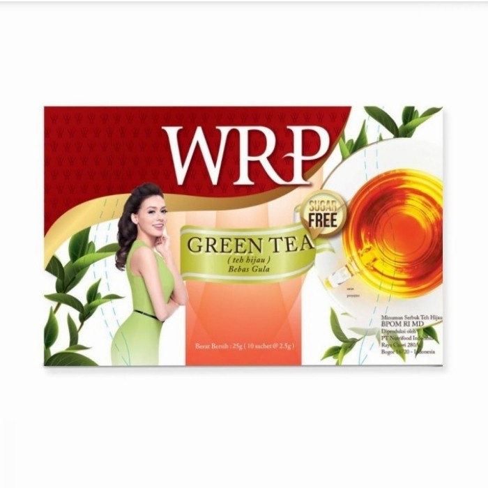 

(BISA COD) WRP green tea diet tea isi 10 sachet