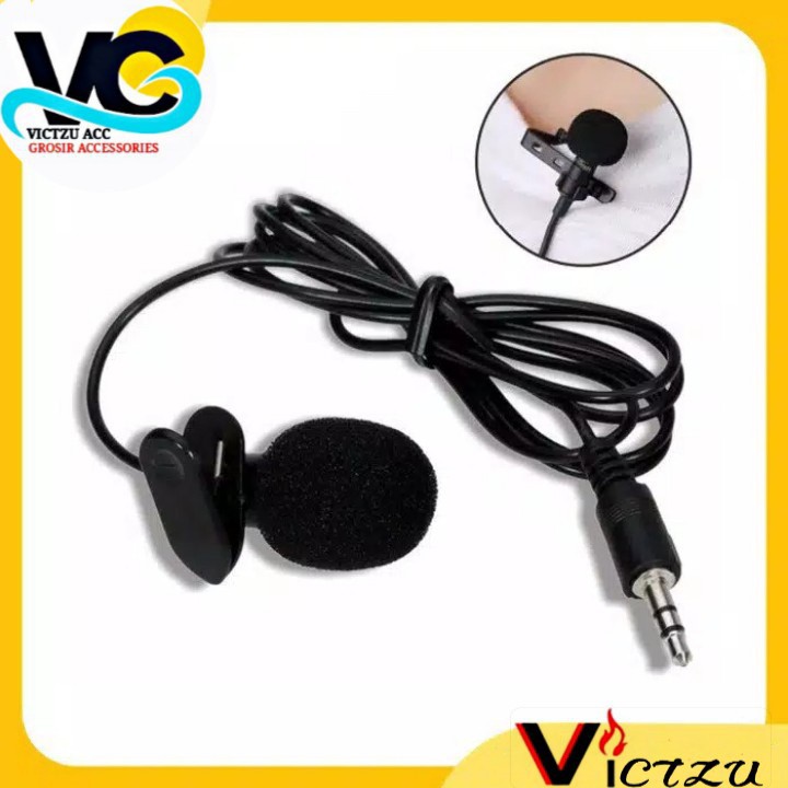 Mic Clip On untuk Youtuber Vlogger Smule untuk Rekaman Original Berkualitas
