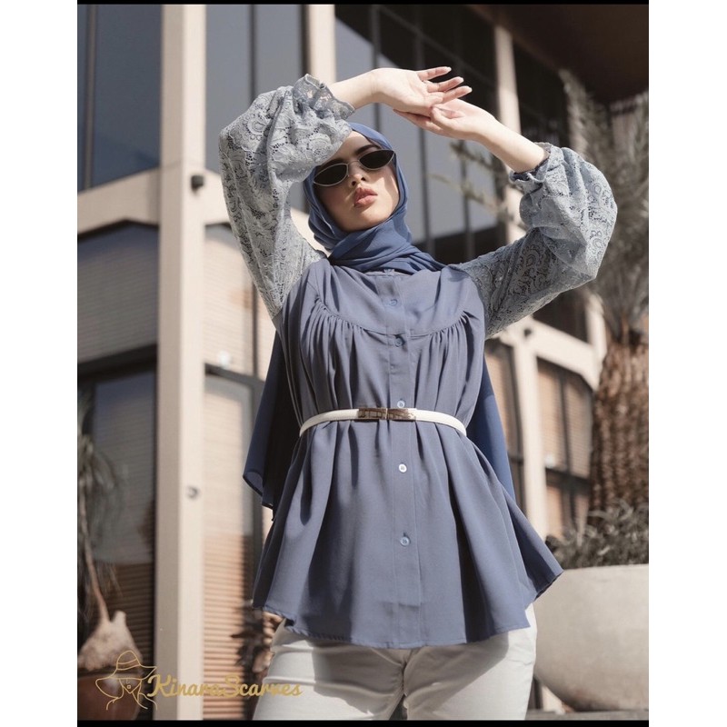 Blouse Brocade kinarascarves