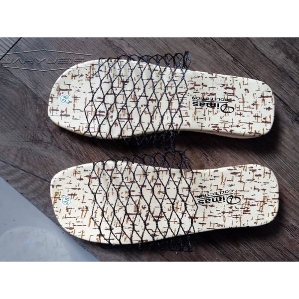 Sandal Wanita Teplek Jaring Murah  2021