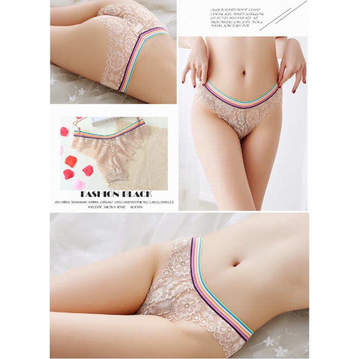 Wanita G-String Sexy Celana Dalam Bahan Lace thong C072