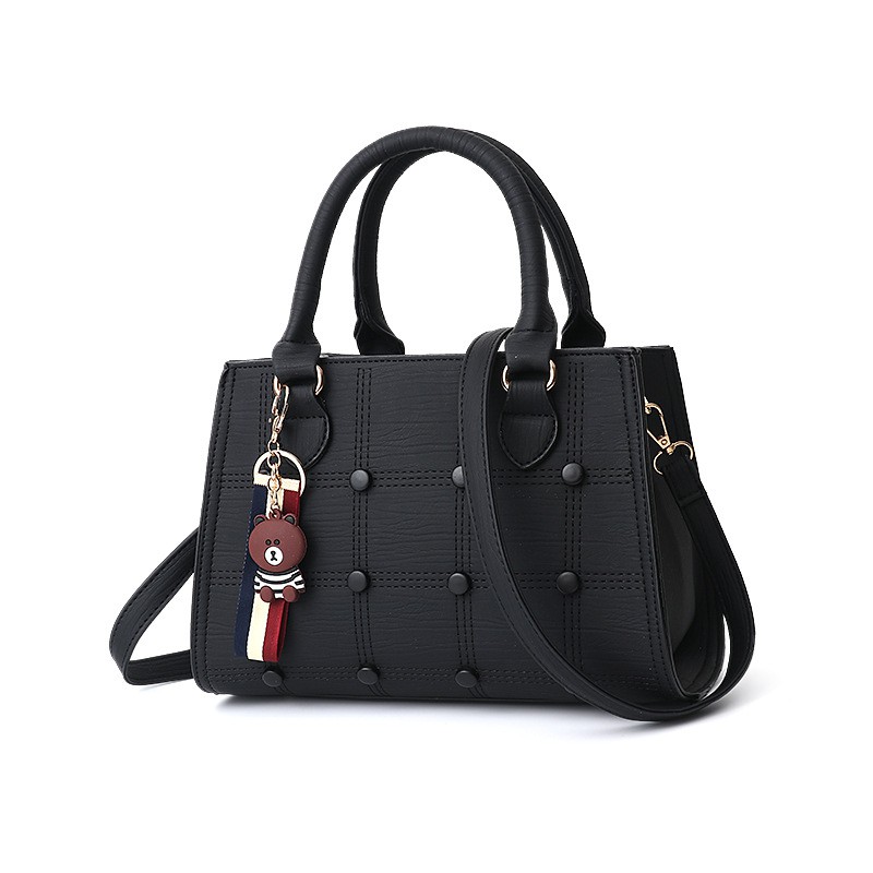 [COD] LB - Shoulder bag wanita import free gantungan boneka / Tas import wanita 162