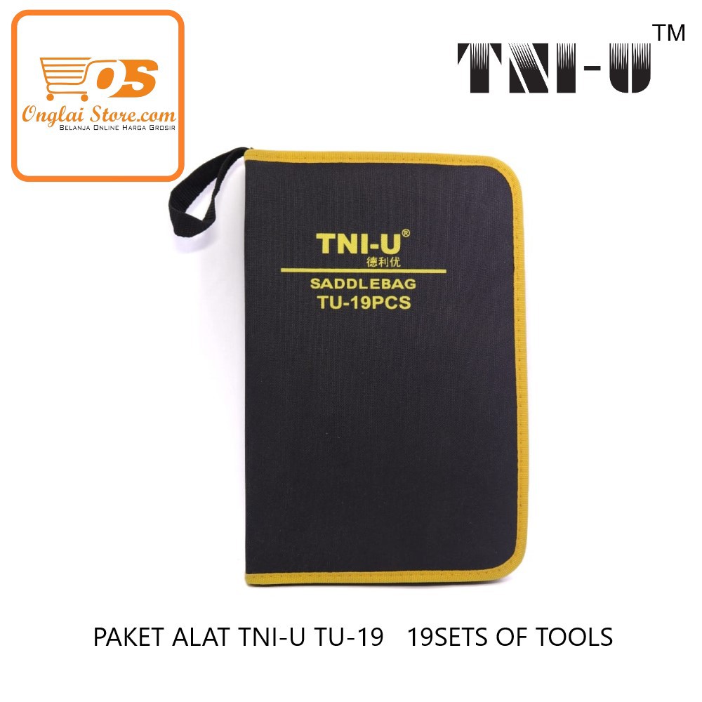 PAKET ALAT TNI-U TU-19   19SETS OF TOOLS  (HARGA SPESIAL)