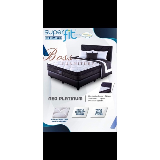 SET NEO PLATINUM Comforta Superfit + DIVAN SANDARAN PROMO