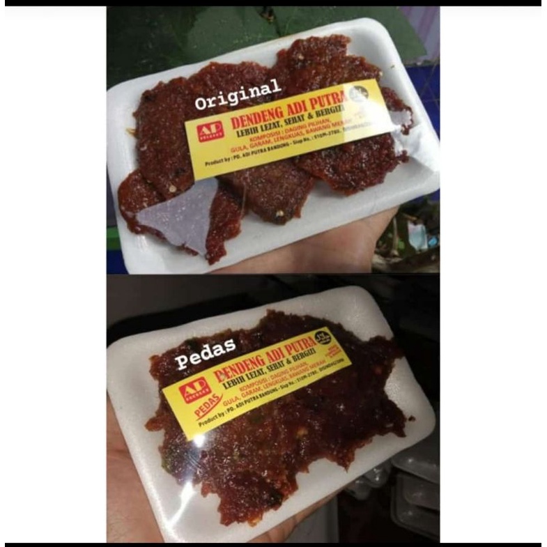 

dendeng ayam ori dan pedas