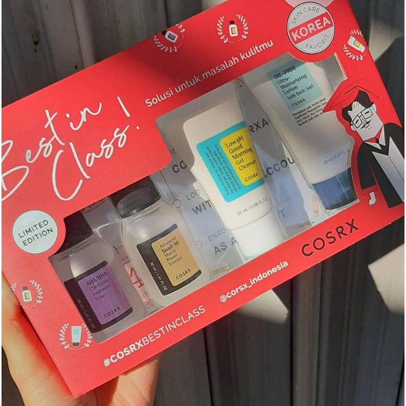 COSRX BEST IN CLASS TRIAL KIT SET / COSRX MINI TRIAL KIT / COSRX SET / COSRX TRAVEL SIZE