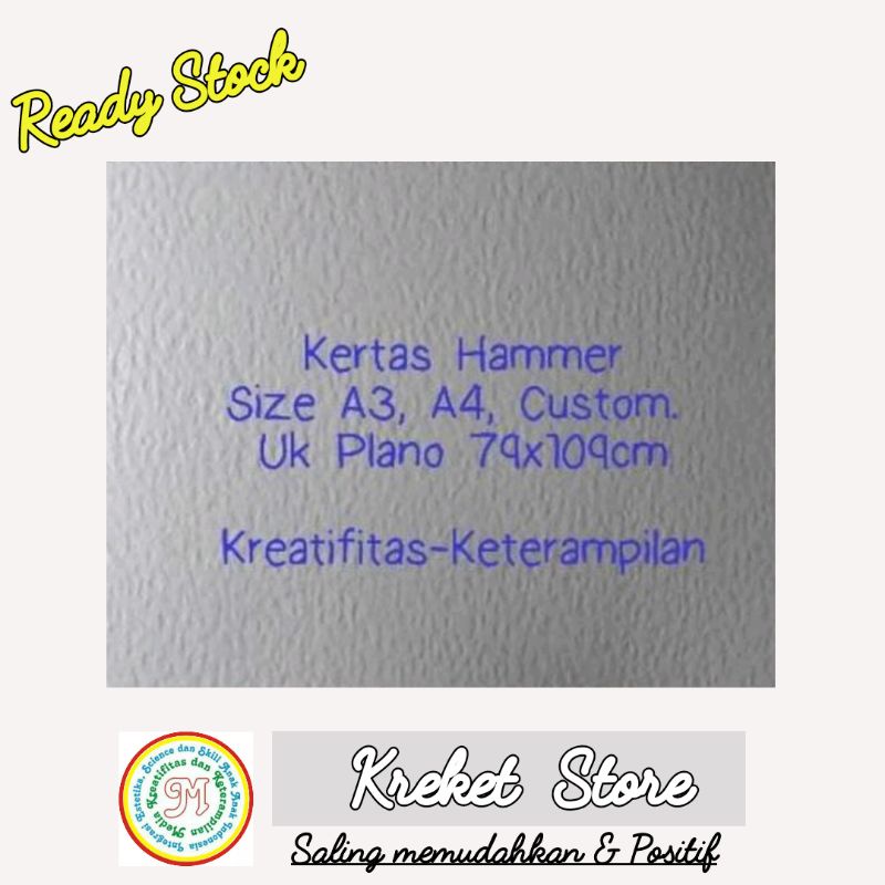 

Kertas Hammer 210g Plano