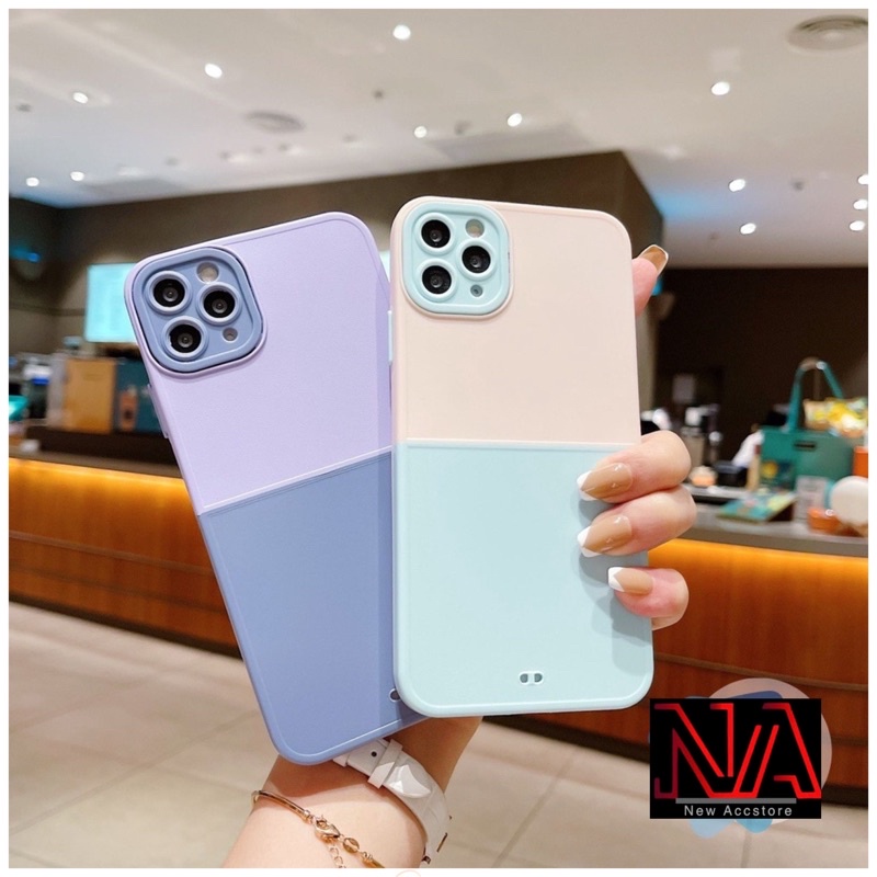 SOFTCASE FYP CANDY RAINBOW MACARON PROCAMERA DOFF XIAOMI POCO PHONE X3, MI POCO X3 PRO, XIAOMI REDMI NOTE 10,Oppo A15,A74 4g,F5,A92,F11,F7,VIVO Y50