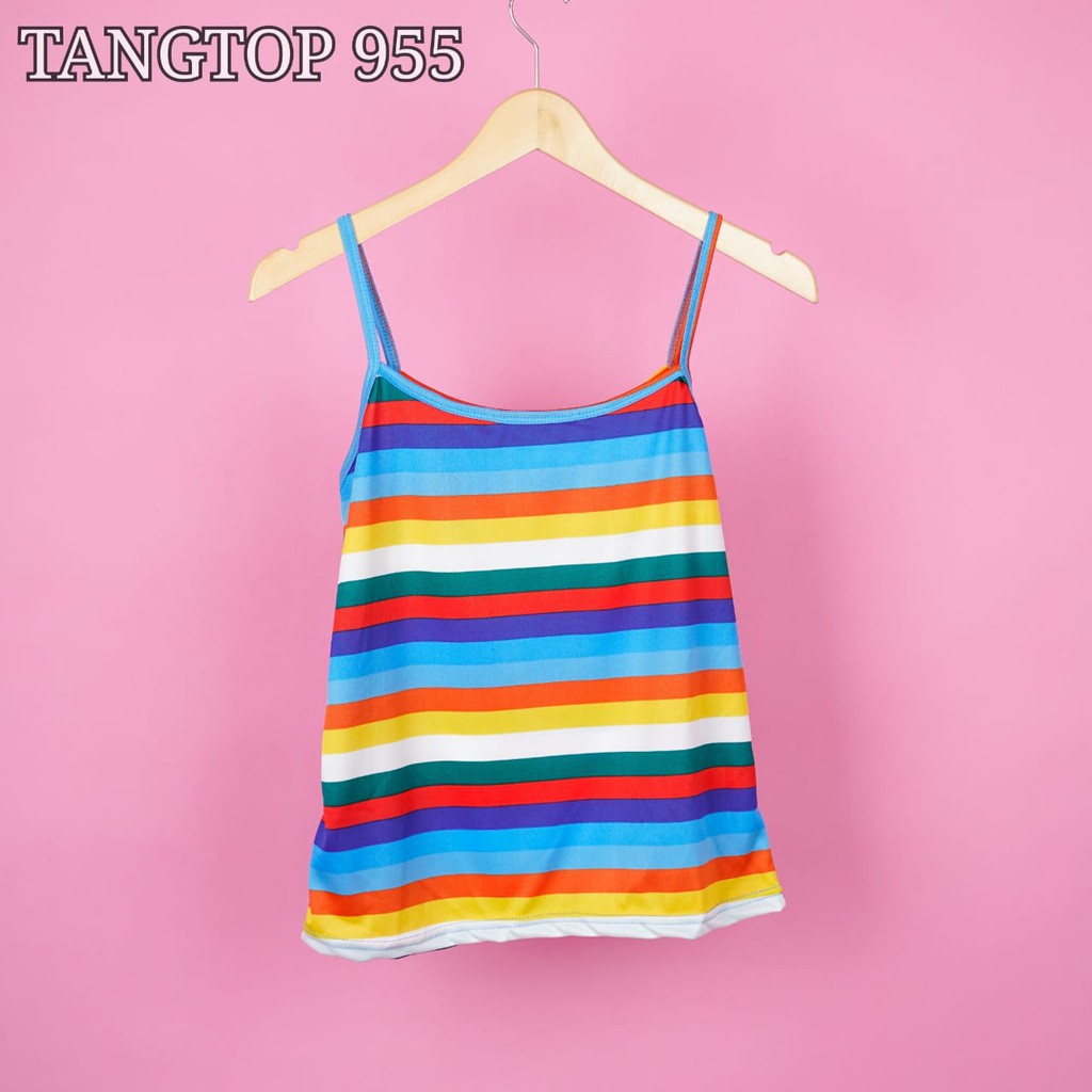 SF - TankTop Deca Tdye / Atasan Wanita Tangtop Triana Tie Dye Tali Kecil / Tang Top Tali Spaghetti-TANK  955
