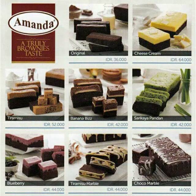 Brownis Amanda 100 Asli Amanda Bolu Pandan Dan Browker Brownis Kering Brownis Bakar Shopee Indonesia