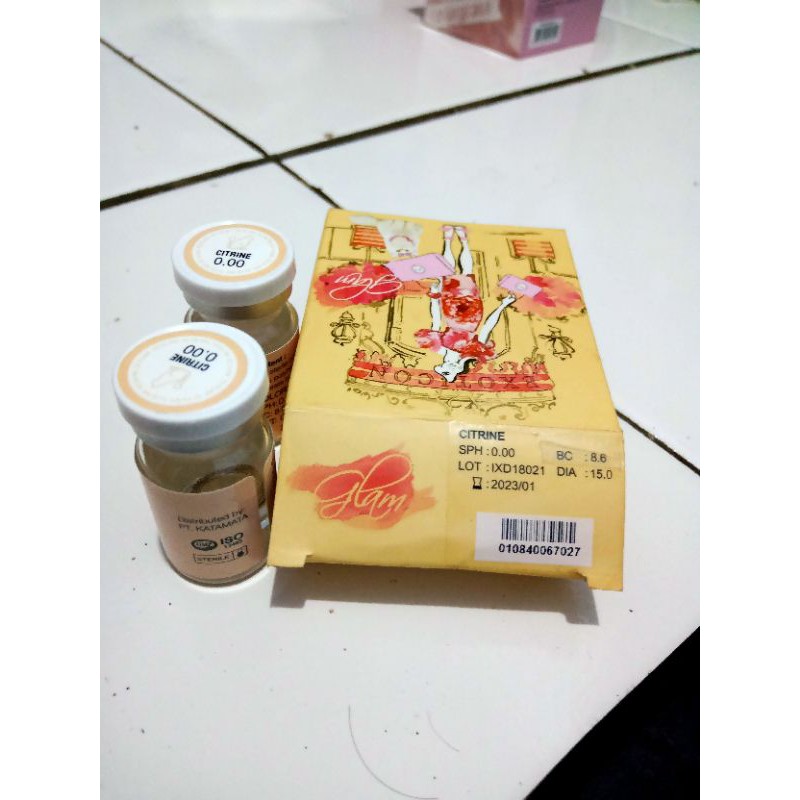 SOFTLENS X2 GLAM CITRINE