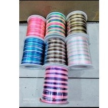 

tali satin/tali RRT 1mm warna sembur/gradasi