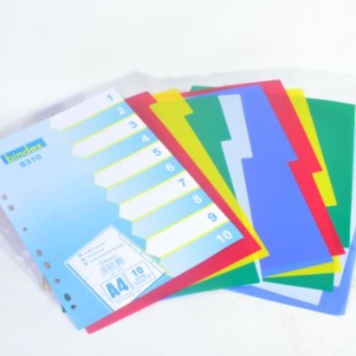 

Promo Pembatas / Divider Bindex A4 8305 - 5 Warna / Divider & Index Murah