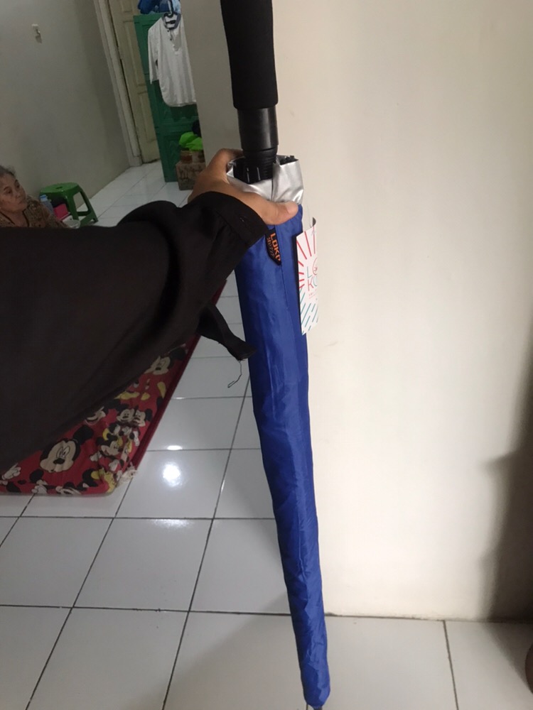 Payung Golf Fiber 2 Susun Lapis Otomatis Loko