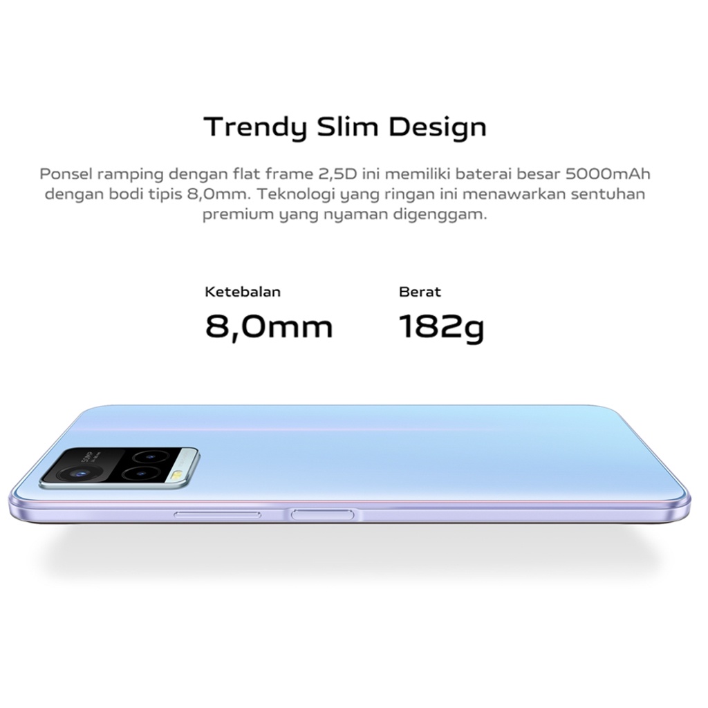 vivo y21s 4/128GB Garansi Resmi 5000 mAh Battery 18W Flash Charge 100% Ori Bisa COD Cicilan Kredit Gratis Ongkir hp murah banget hp murah cuci gudang vivo y20s hp terbaru 2022 asli vivo hp-3