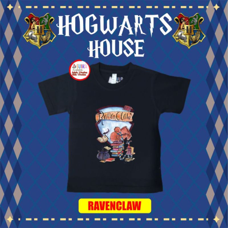 kaos harry potter ravenclaw anak dan dewasa