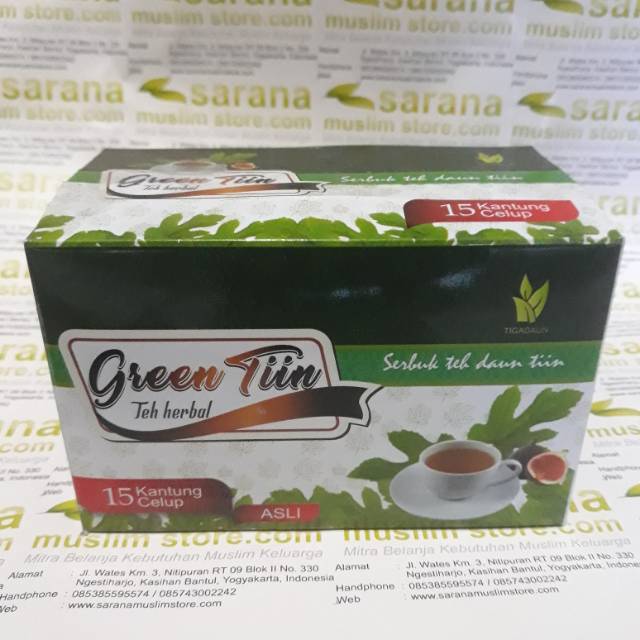 

Teh daun Tiin Green Tiin Teh Nikmat Kaya Manfaat Penuh Berkah