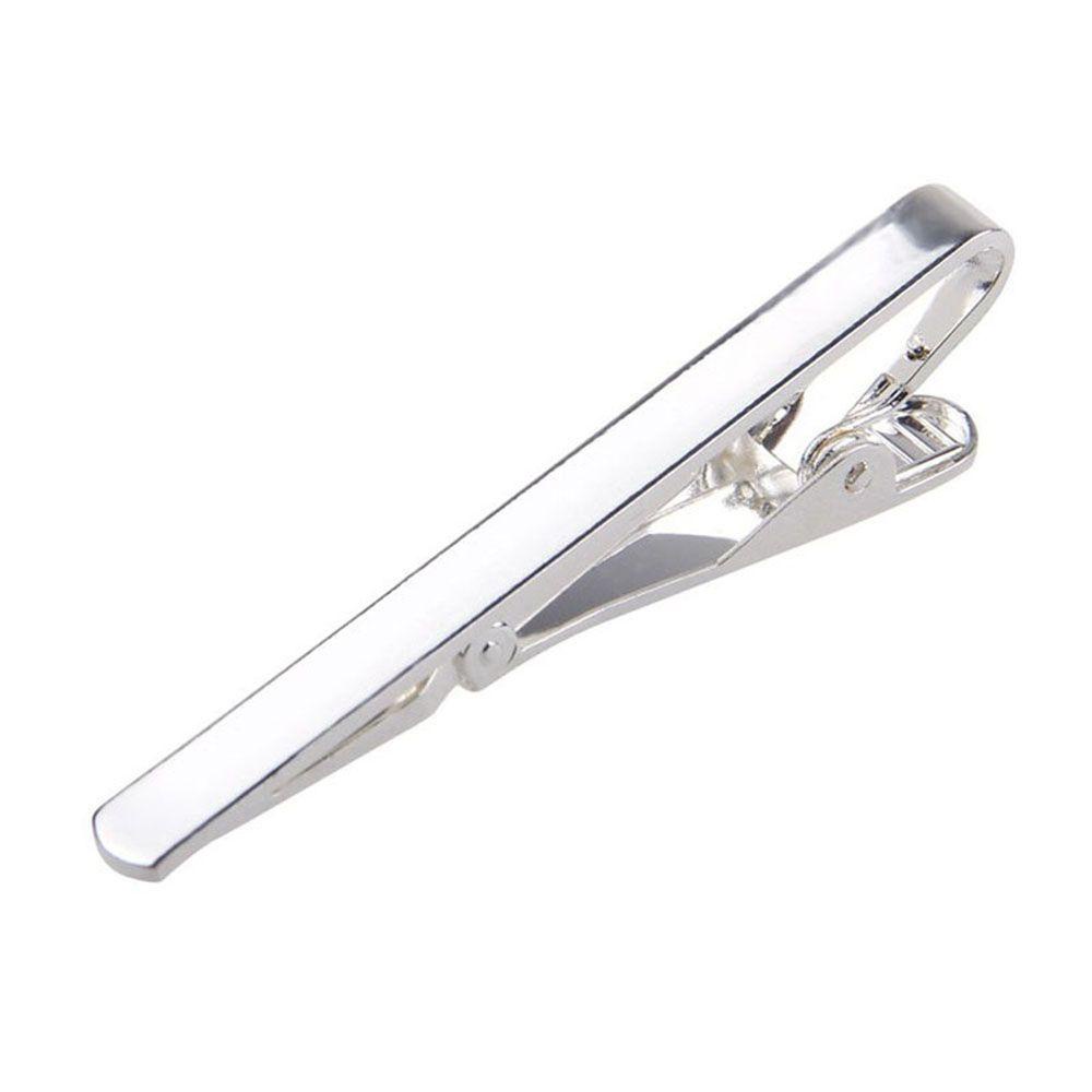 Needway   Metal Tie Clip Pin Fashion New Arrival Perak Emas Kencang Praktis Klip Jas Sederhana