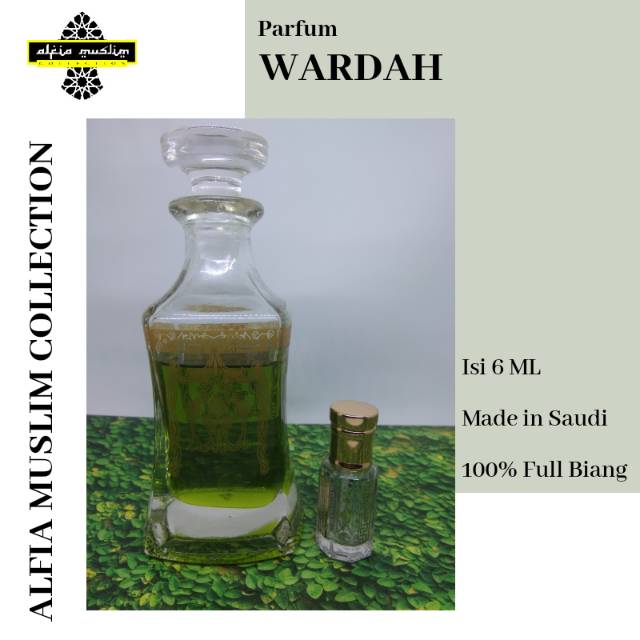 Wardah wardatul kholij Parfum Saudi 100%Full Biang