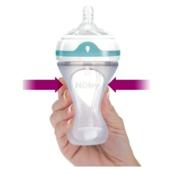 Nuby Comfort Bottle Silicone Medium 250ml
