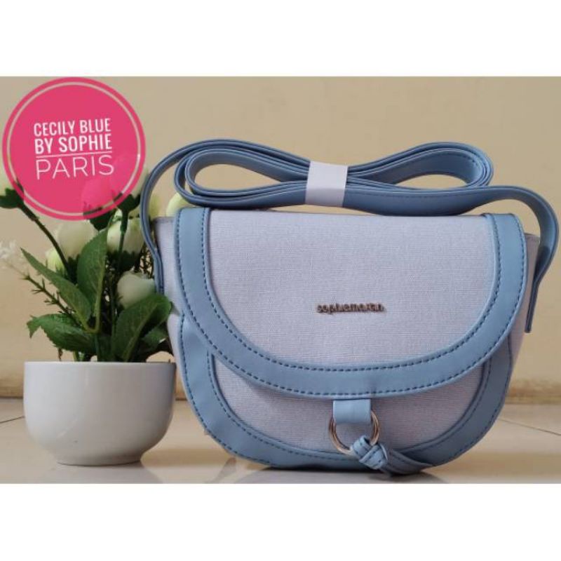 CECILY BLUE SOPHIE MARTIN,TAS PROMO SOPHIE MARTIN PARIS ,TAS MURAH