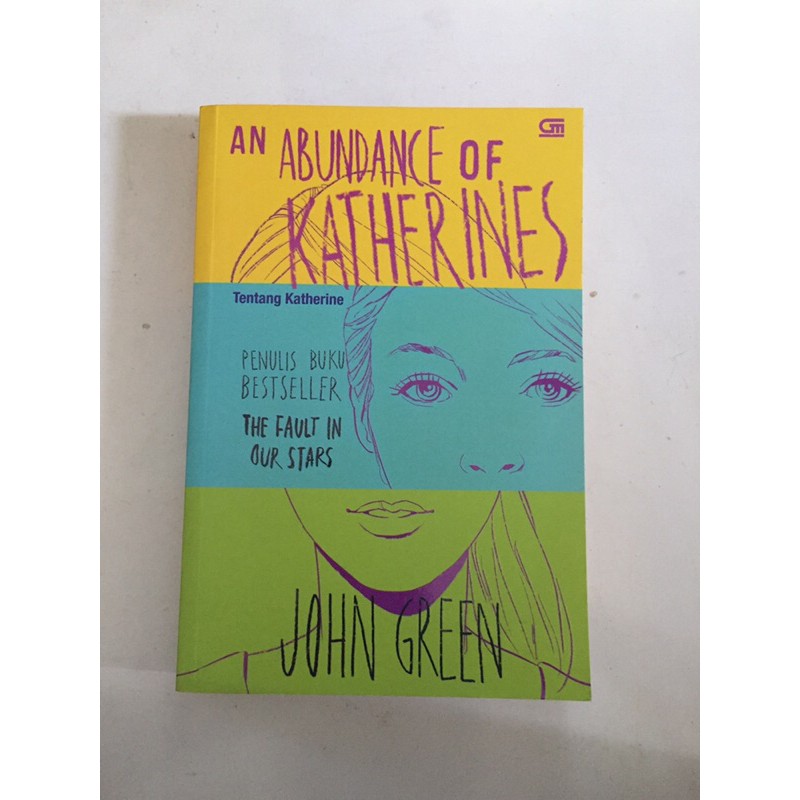 Preloved/Bekas Novel An Abundance of Katherines by John Green Terjemahan Indonesia