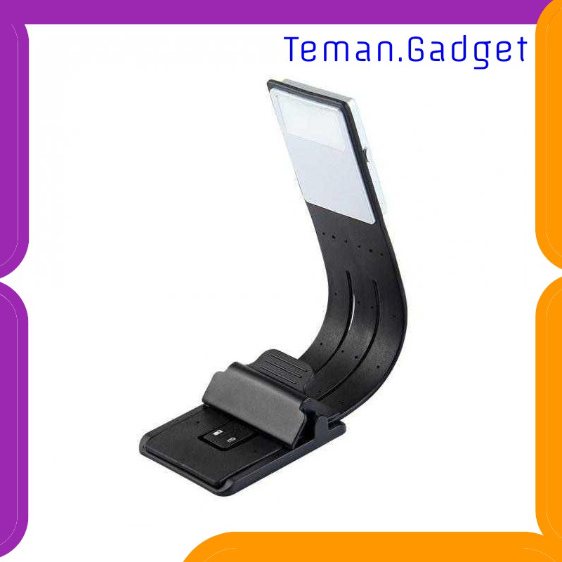 TG-DG081 LAMPU BACA LED DETACHABLE FLEXIBLE CLIP BOOKMARK LIGHTS - KD-20