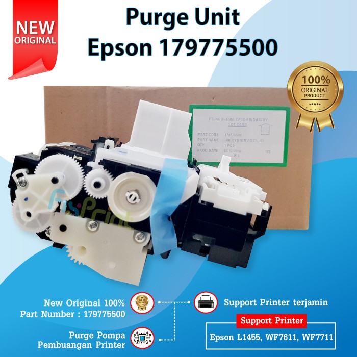 Purge Unit Epson Printer L1455 WF7611 WF7711 179775500 New Original