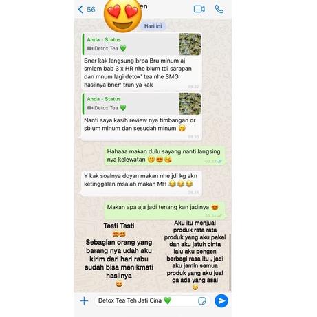 

Zqt60 DETOX TEA TEH DAUN JATI CINA .,..,.,.,.