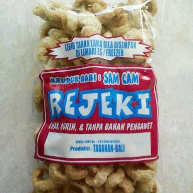 

Kerupuk babi samcam
