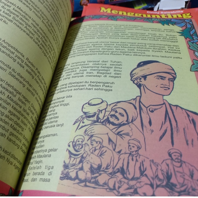 Buku Kisah Perjuangan Walisongo Penyebar Agama Islam / Cerita Sejarah Walisongo