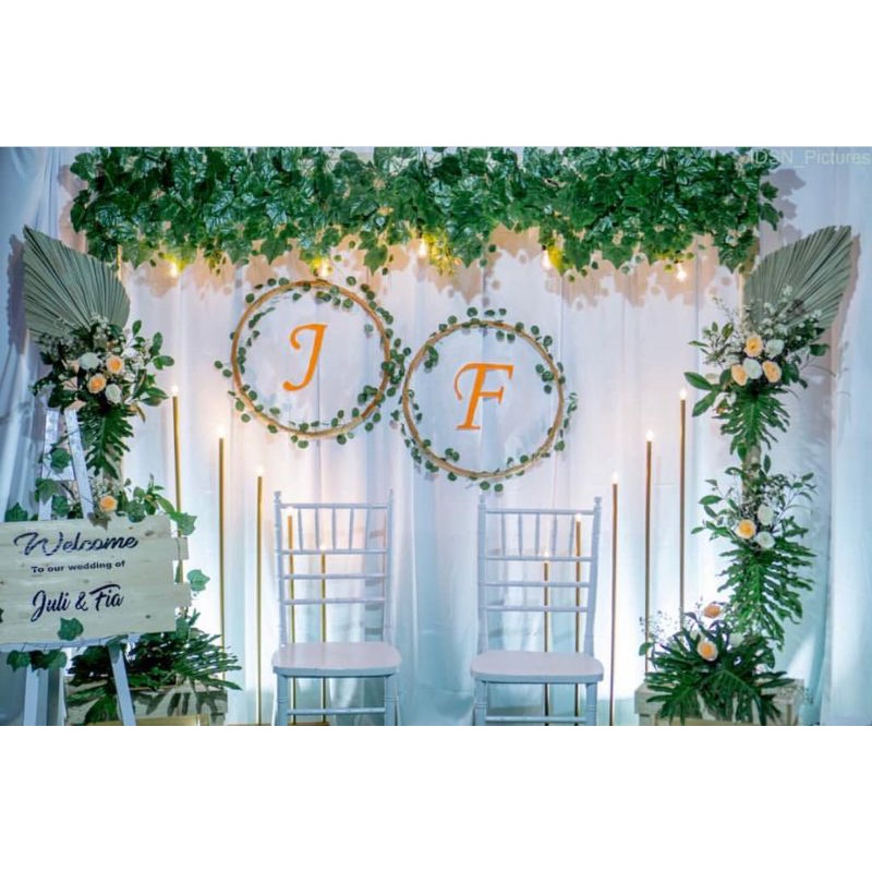 Dekorasi lamaran sewa backdrop sewa dekorasi lamaran Banyuwangi