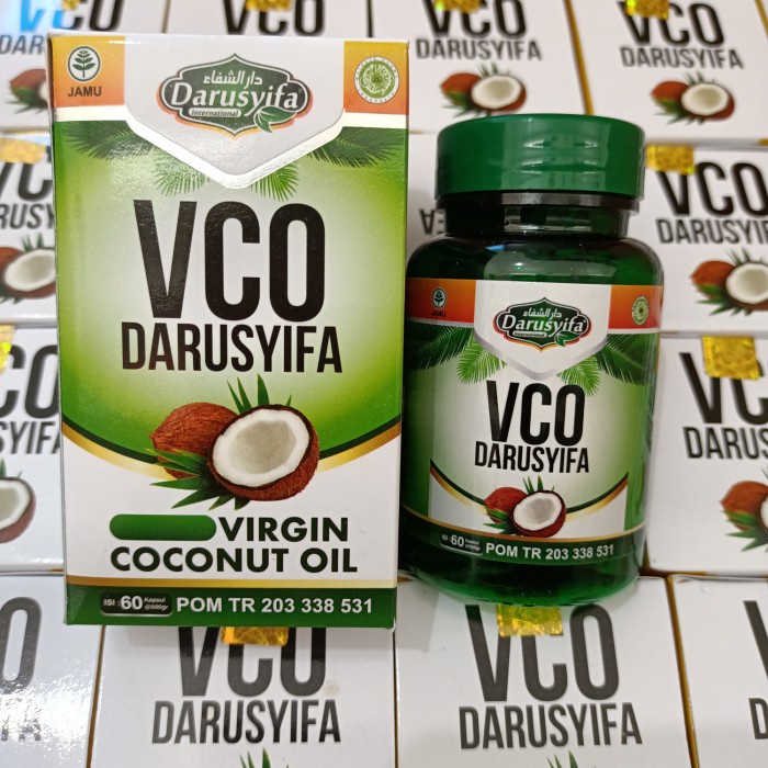 

VIRGO PRO Kapsul Minyak Kelapa VCO Virgin Coconut Oil Darusyifa