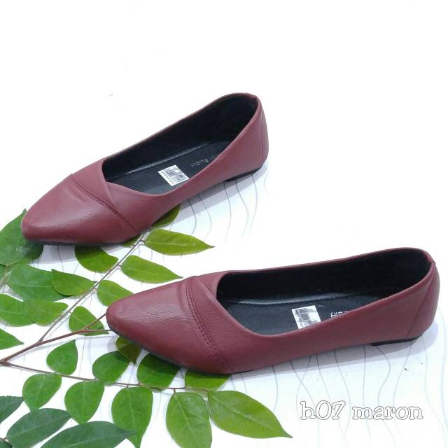 Borneo Sepatu Wanita Flat Flats Flatshoes HH07 dan B20