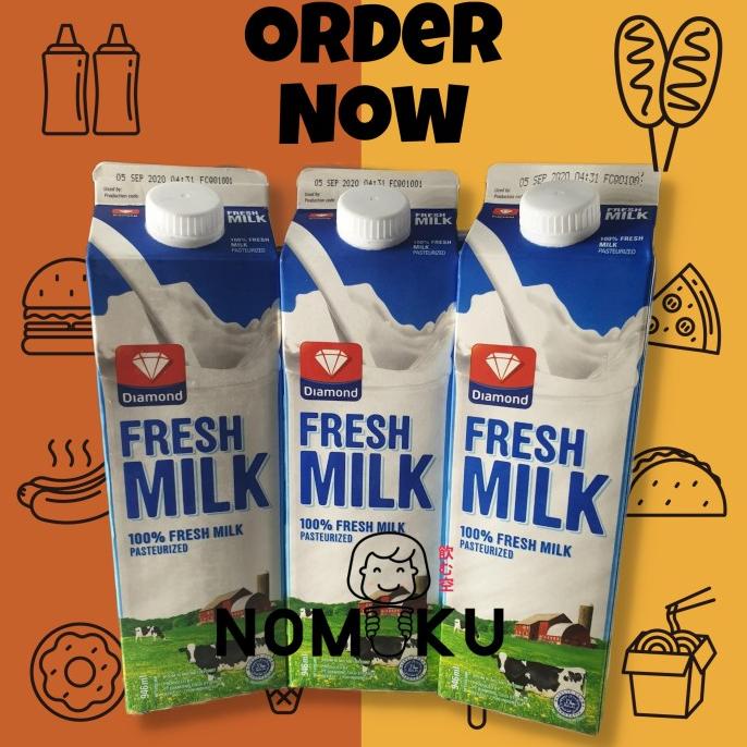 

[COD] Diamond fresh milk 946 ml | grosir 1 karton [COD]