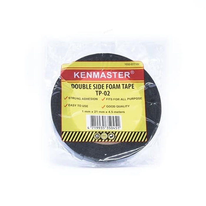 Double Tape Busa Foam Kenmaster Lem Double Bolak Balik Hijau tp-02