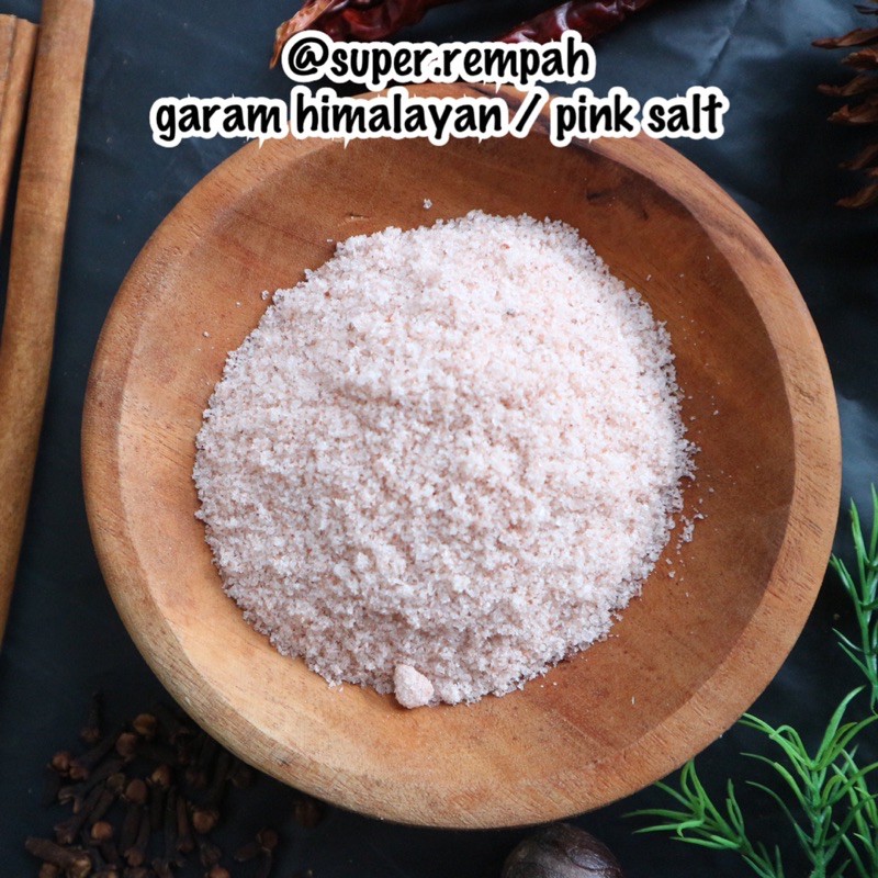 

Himalayan salt / garam himalayan / garam pink / pink salt berat 250 gram