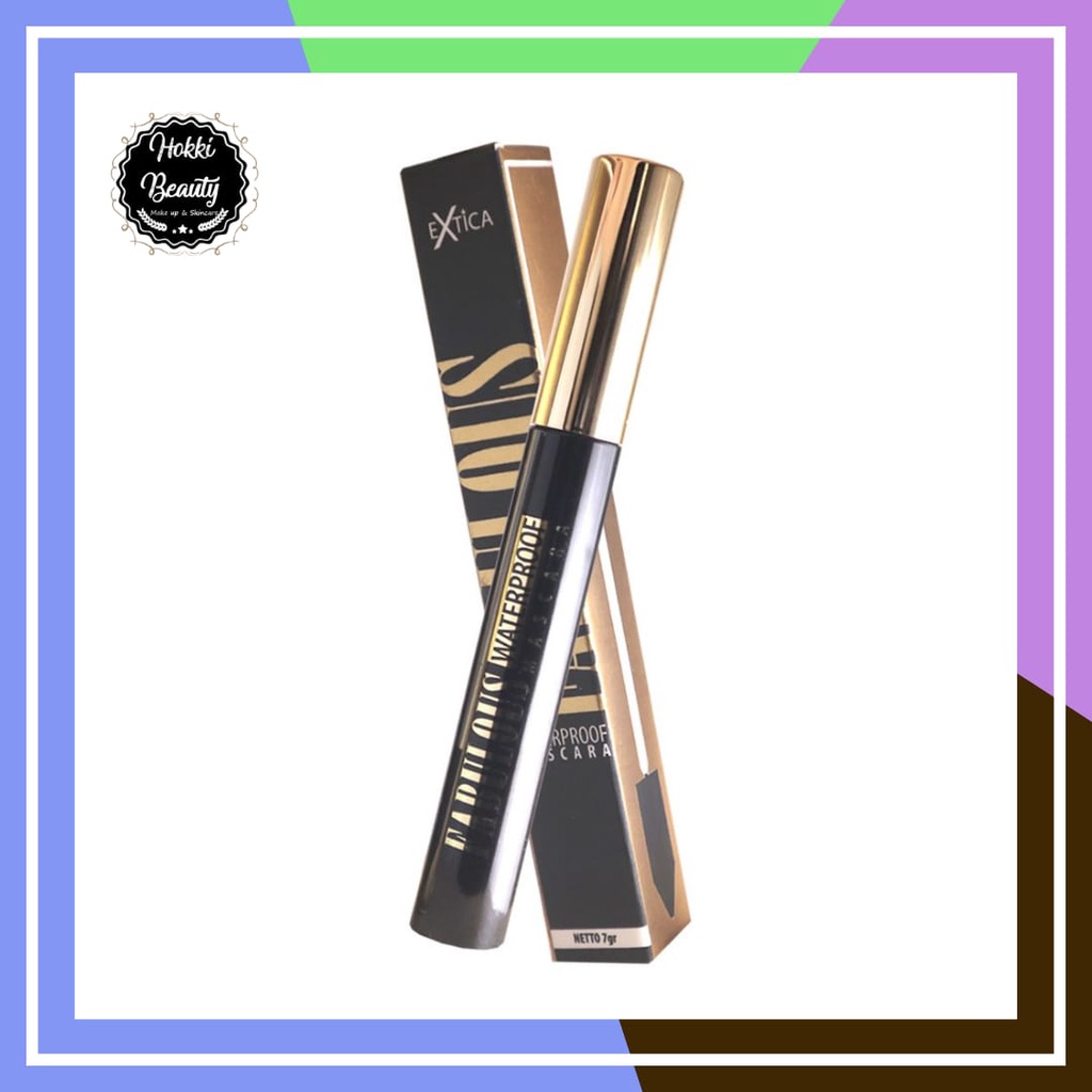 Extica Fabulous Waterproof Mascara - MASKARA Black 7GR