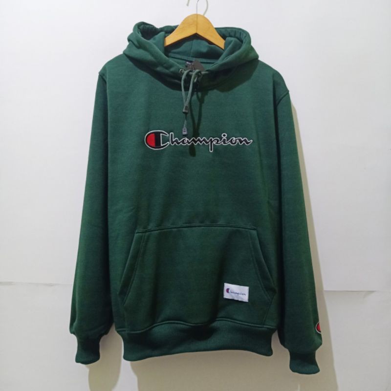 Sweater Hoodie Champion Script Premium