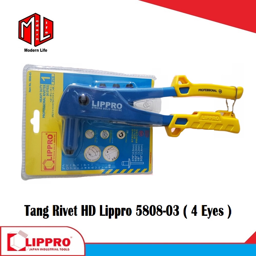 Tang Rivet Hand / Paku Ripet / Paku Tembak Manual LIPPRO Heavy Duty