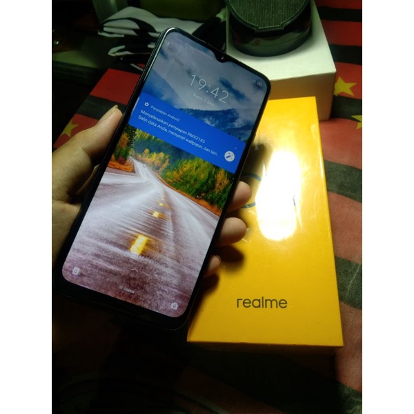 Realmi C11 2020 Ram 2/32 Normal FULLSET Orian Minus Pemakaian
