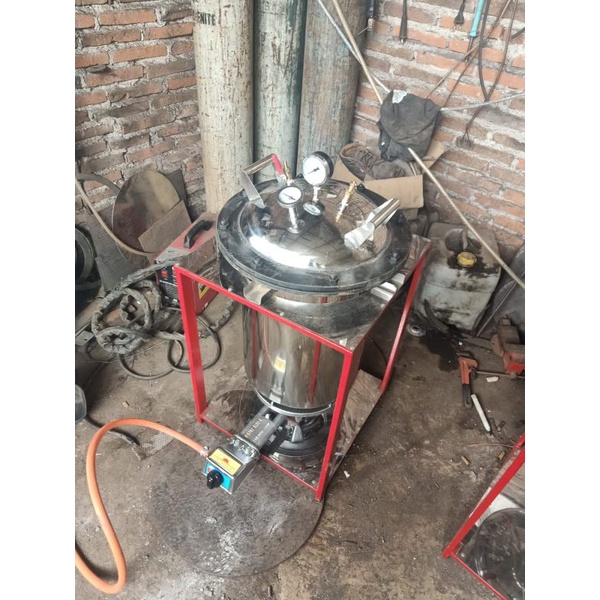 mesin autoclave ( sterilisasi ) presto