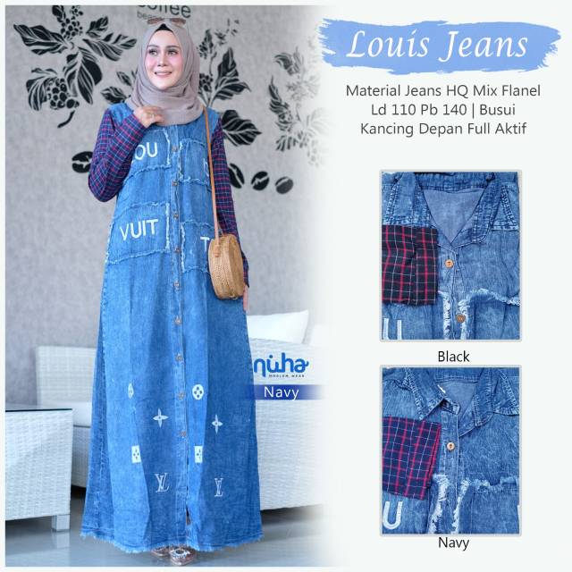 Gamis louis jeans