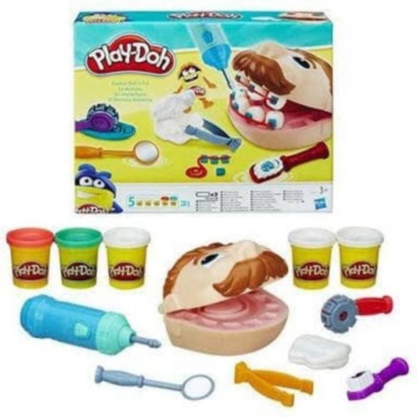 

Mainan Playdoh Play-Doh Drill n Frill Dentist - Permainan Dokter Gigi - Mini Set Berkualitas